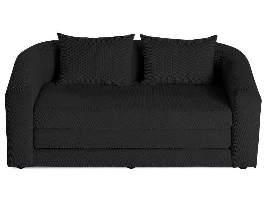 Canapé convertible déplimousse 2 places en velours texturé Nuvia Canapé convertible déplimousse 2 places en velours texturé Nuvia