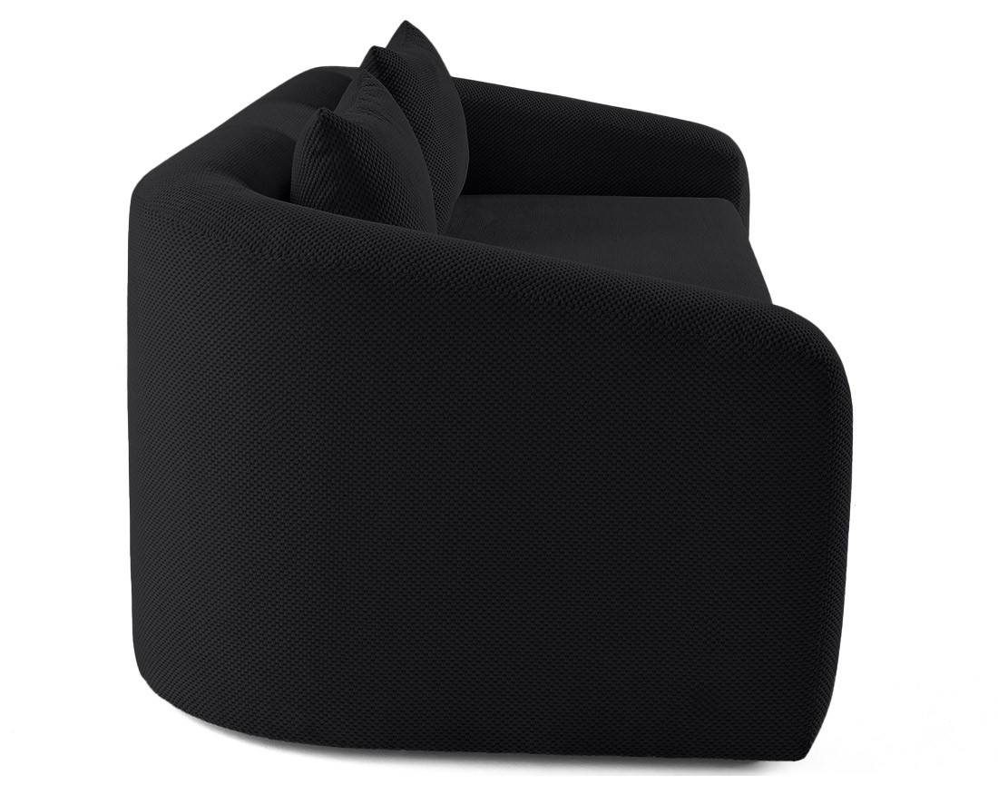 Canapé convertible déplimousse 3 places en velours texturé Nuvia Canapé convertible déplimousse 3 places en velours texturé Nuvia