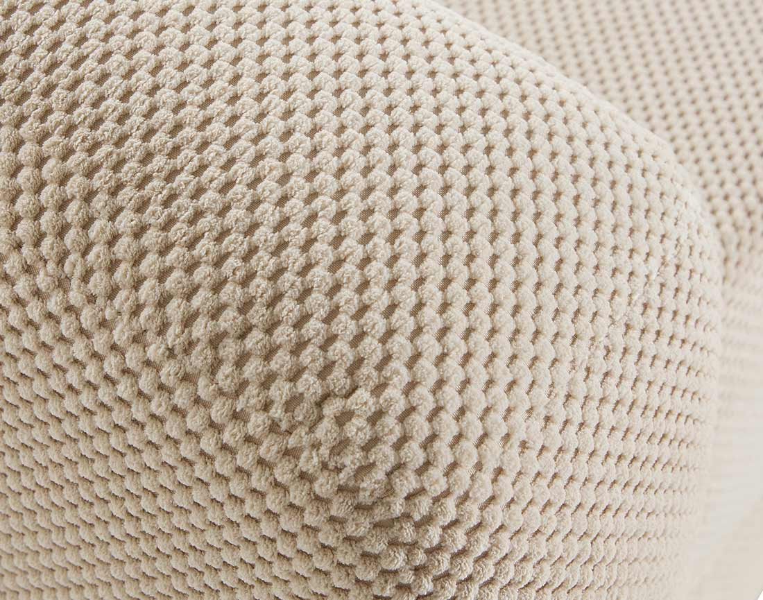 Canapé convertible déplimousse 3 places en velours texturé Nuvia Canapé convertible déplimousse 3 places en velours texturé Nuvia