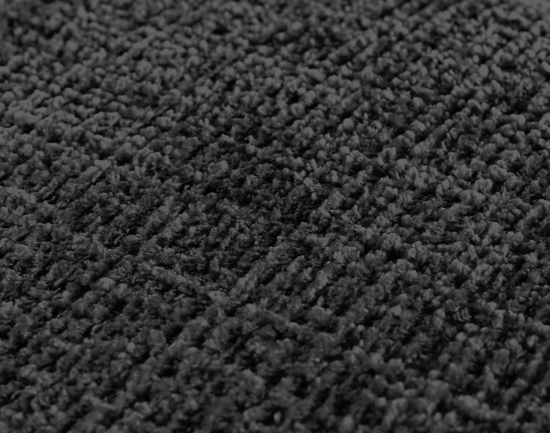 Canapé droit 4 places avec double méridienne en velours texturé Collins