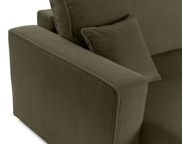 Canapé droit 4 places double méridienne Topaze - Best Mobilier