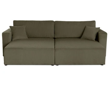 Canapé droit 4 places double méridienne Topaze - Best Mobilier