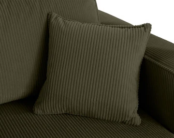 Canapé droit 4 places double méridienne Topaze - Best Mobilier