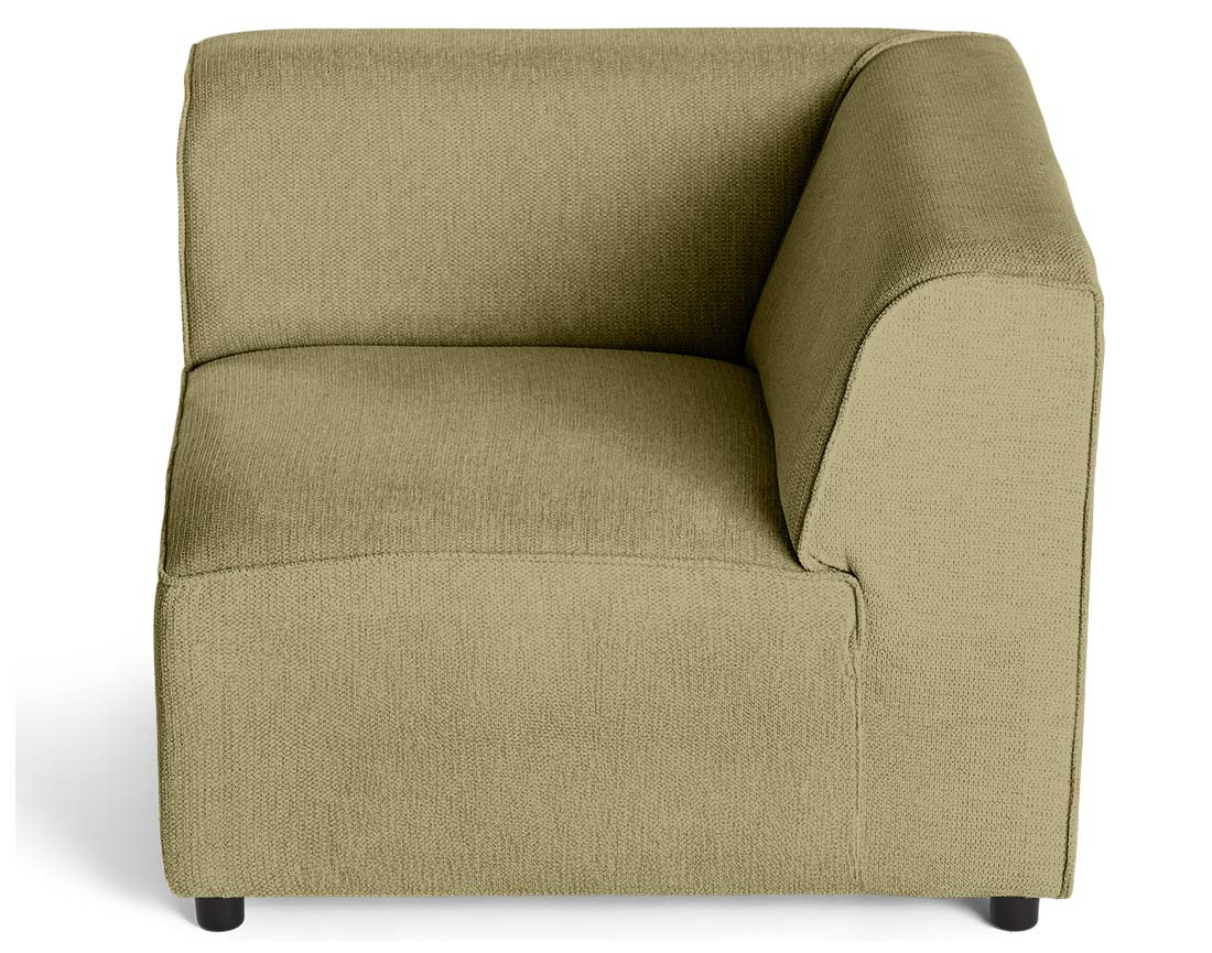 Module d'angle réversible en tissu texturé Suaro