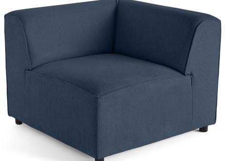 Module d'angle réversible en tissu texturé Suaro