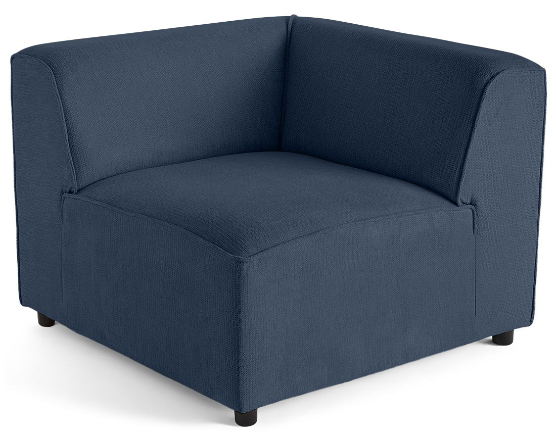 Module d'angle réversible en tissu texturé Suaro