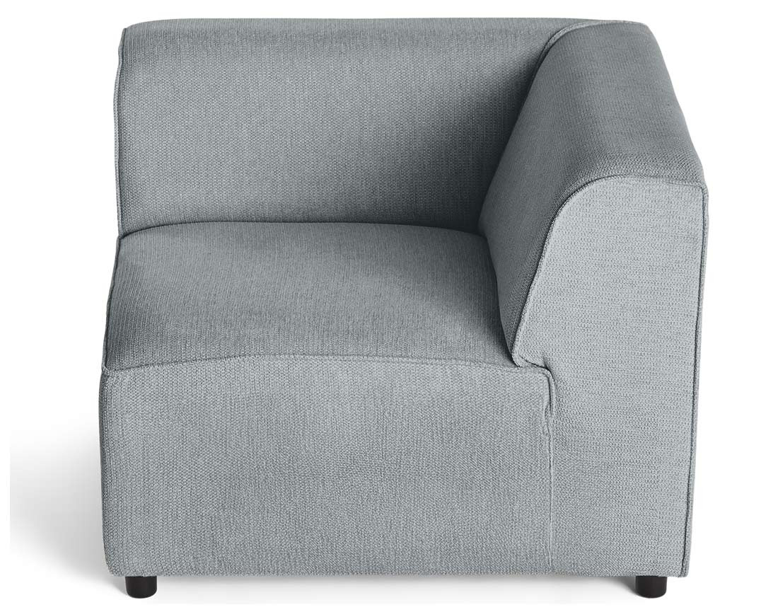Module d'angle réversible en tissu texturé Suaro Module d'angle réversible en tissu texturé Suaro