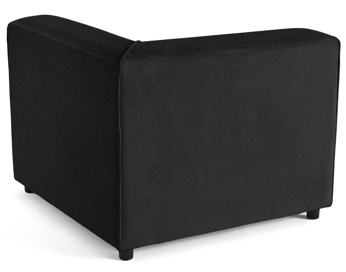 Module d'angle réversible en tissu texturé Suaro Module d'angle réversible en tissu texturé Suaro