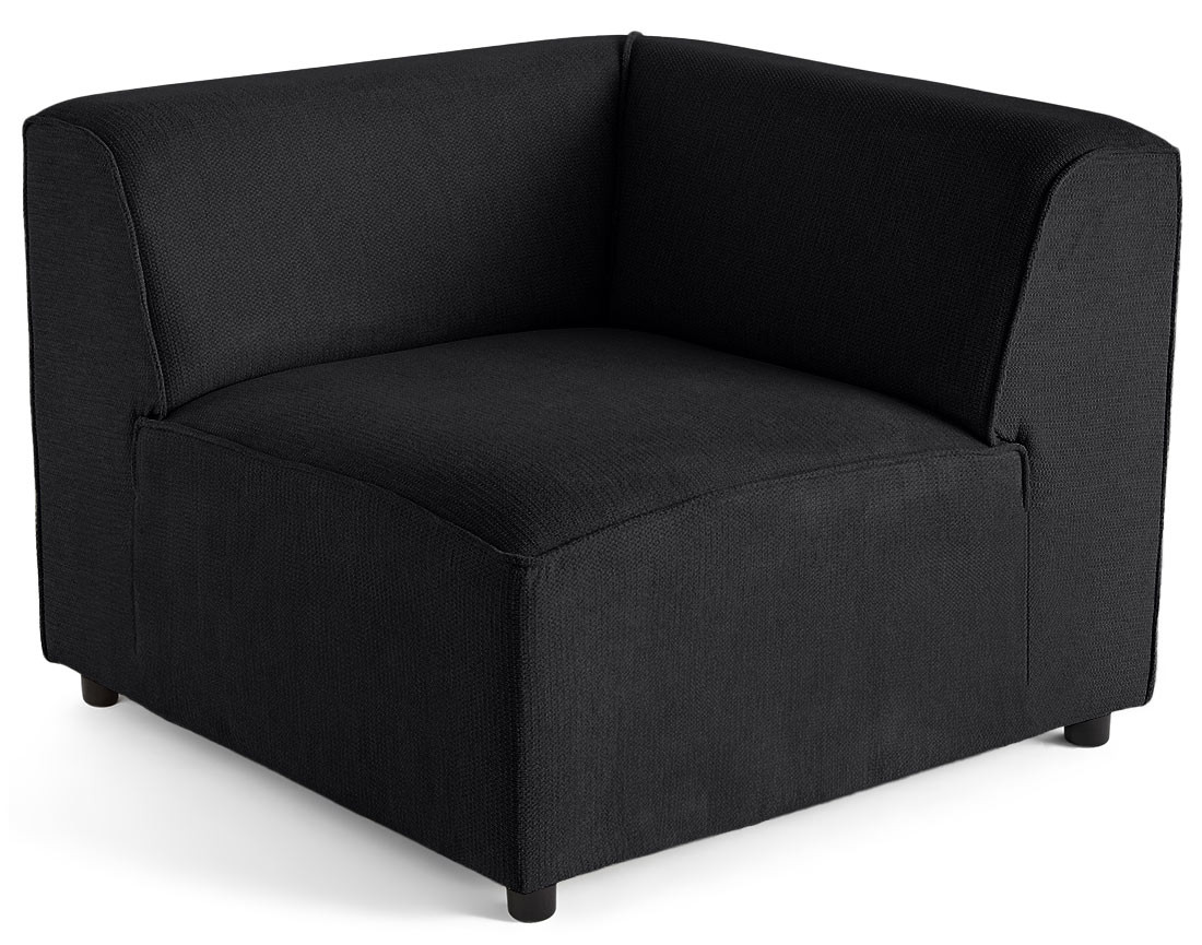 Module d'angle réversible en tissu texturé Suaro Module d'angle réversible en tissu texturé Suaro