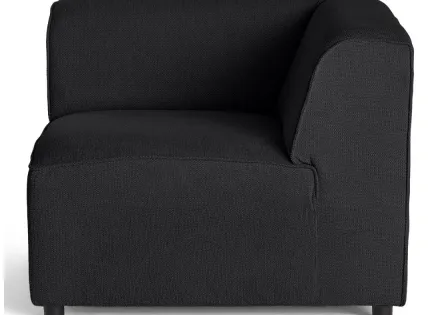 Module d'angle réversible en tissu texturé Suaro