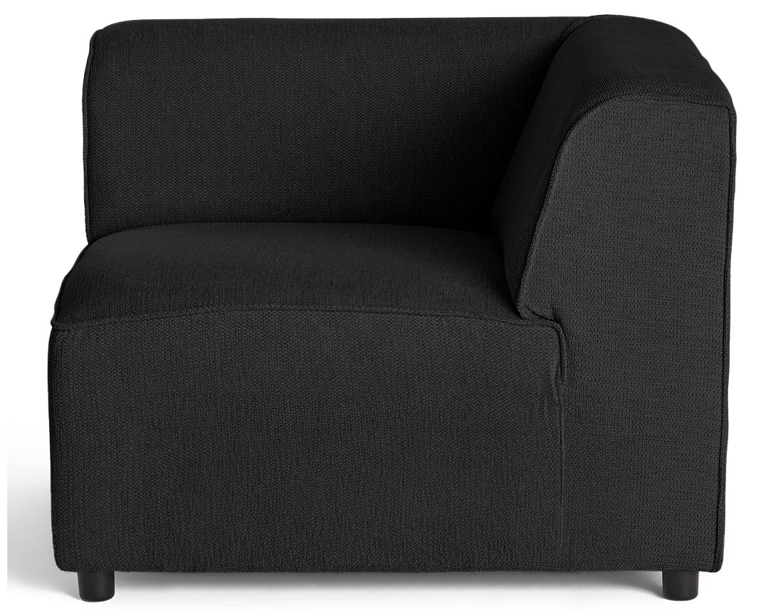 Module d'angle réversible en tissu texturé Suaro Module d'angle réversible en tissu texturé Suaro