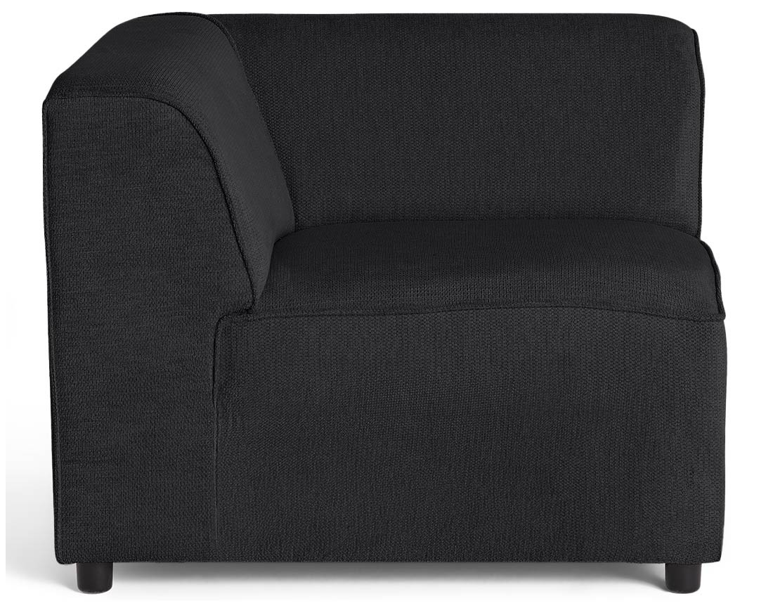 Module d'angle réversible en tissu texturé Suaro Module d'angle réversible en tissu texturé Suaro