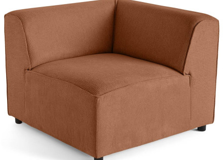 Module d'angle réversible en tissu texturé Suaro