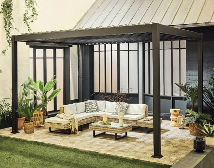 Pergola bioclimatique...