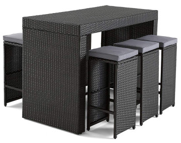 Ensemble table haute et...
