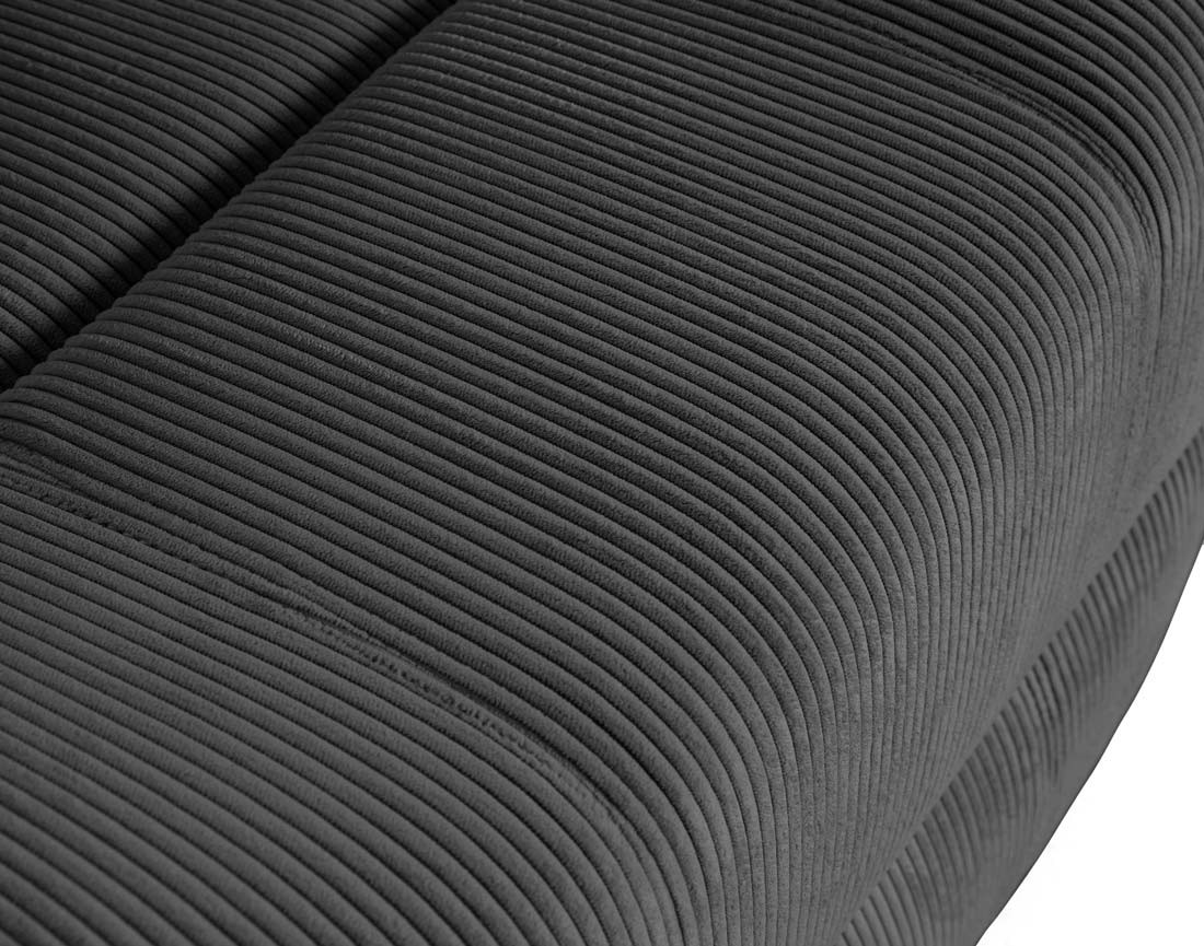 Fauteuil relax électrique en velours côtelé Armand