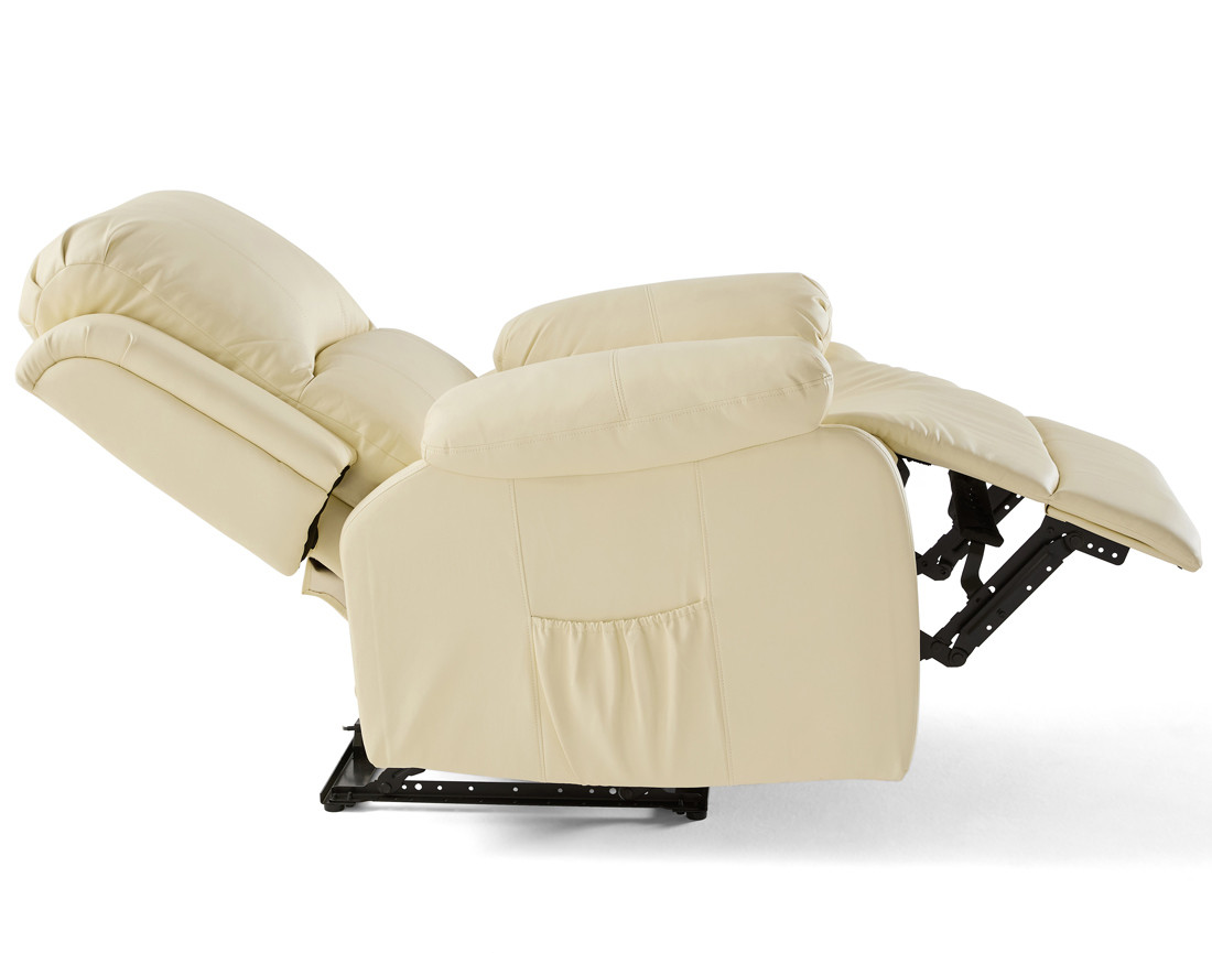 Fauteuil relax électrique en simili Armand