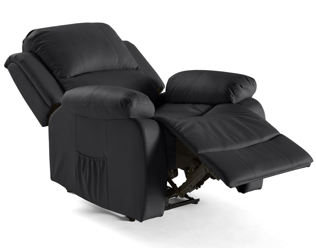 Fauteuil relax électrique en simili Armand