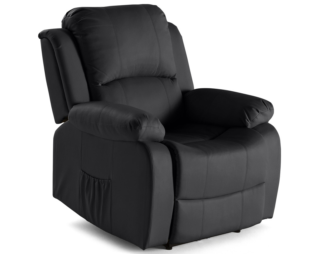 Fauteuil relax électrique en simili Armand