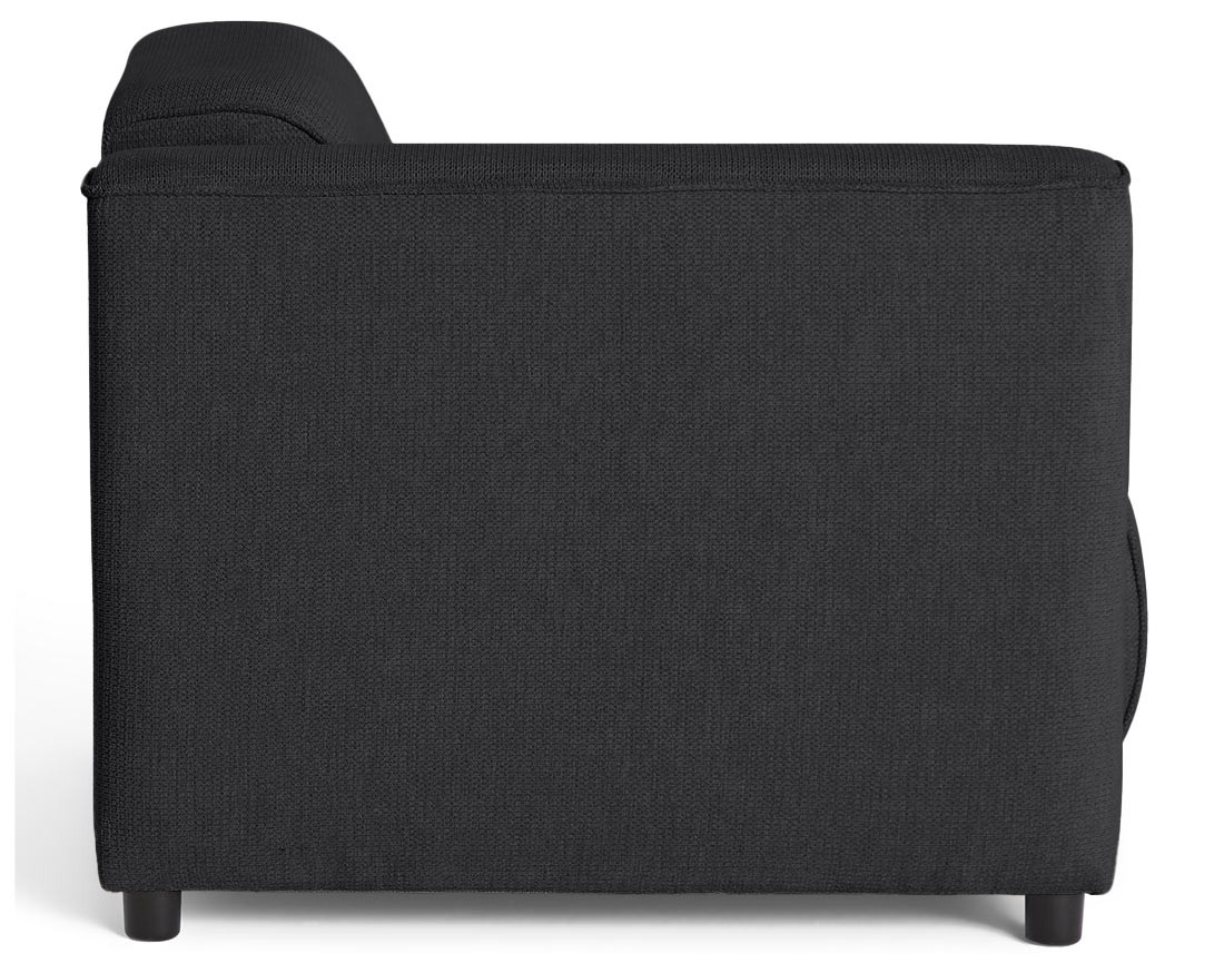 Module d'assise d'angle gauche en tissu texturé Suaro Module d'assise d'angle gauche en tissu texturé Suaro