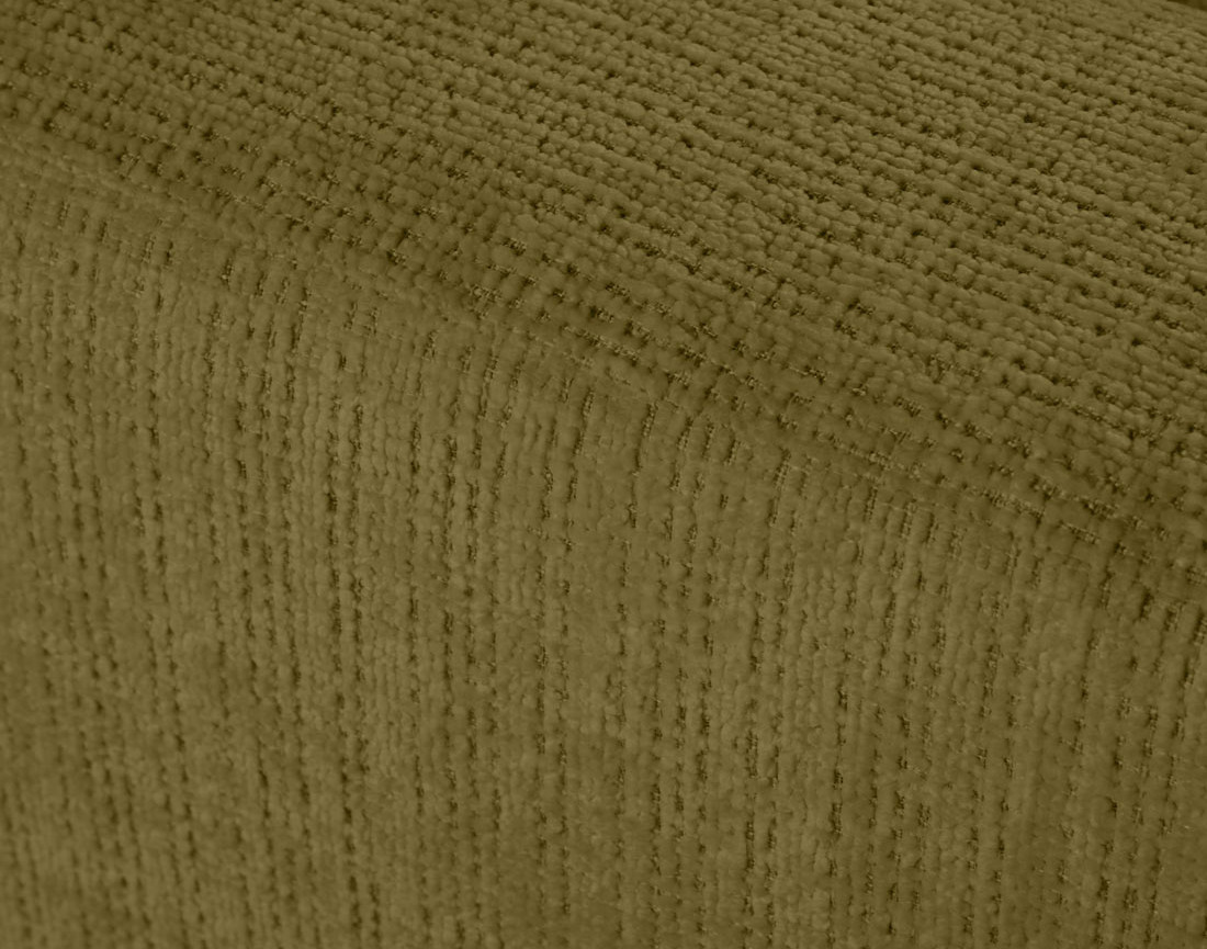 Canapé panoramique convertible avec coffre en velours texturé Miro