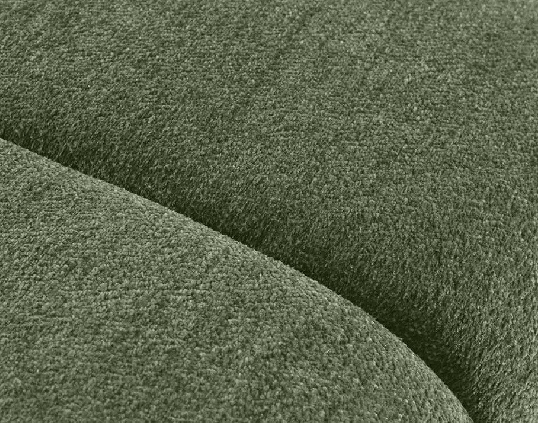 Canapé d'angle gauche 4 places en tissu texturé Curtis