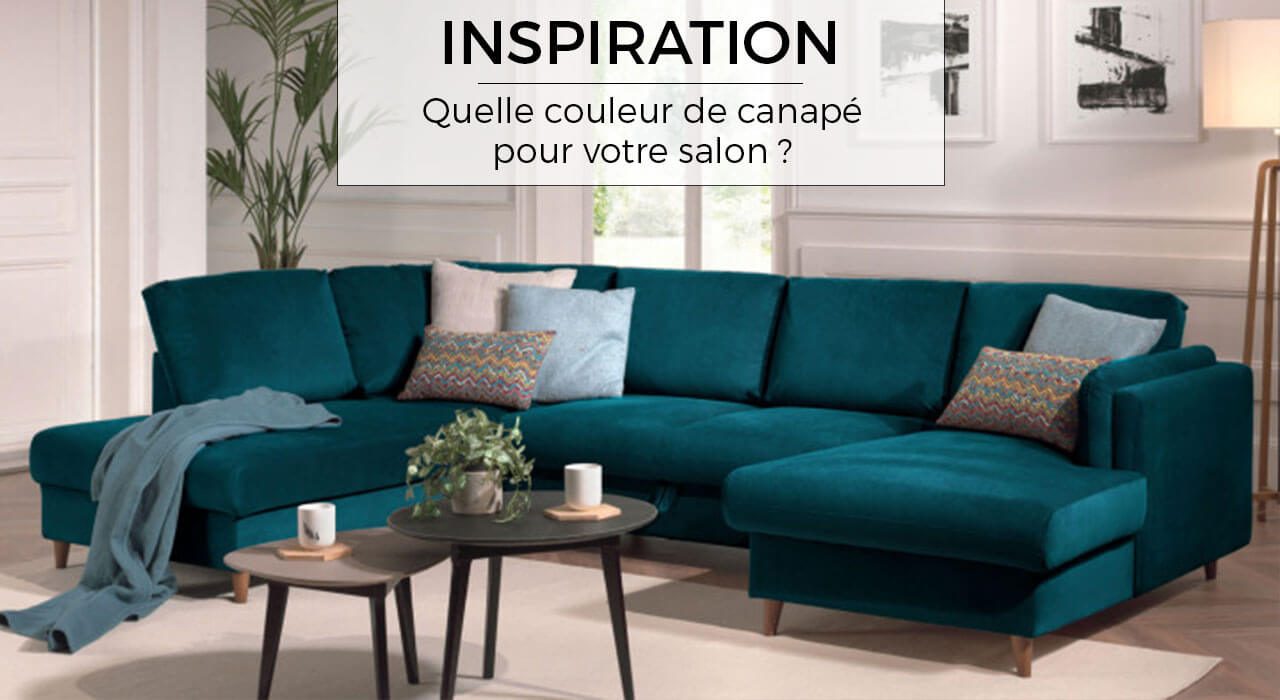 Quelle couleur de canapé pour votre salon ?