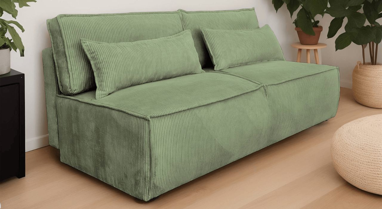 Tendance déco : le canapé vert sauge pour un intérieur élégant et raffiné