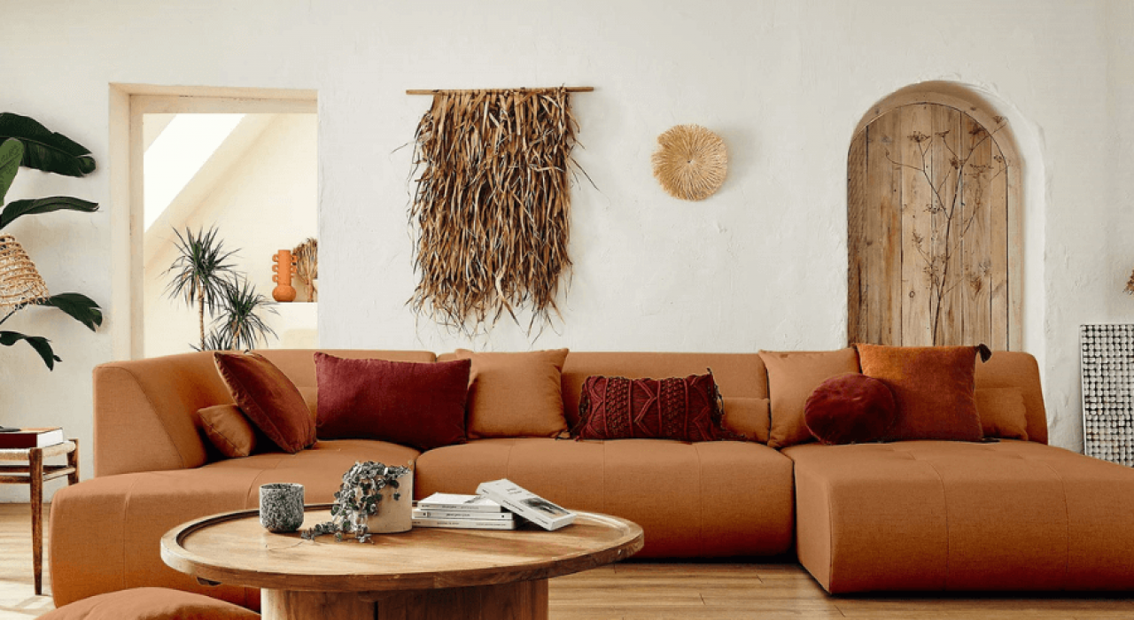 5 raisons de choisir un canapé terracotta pour votre salon