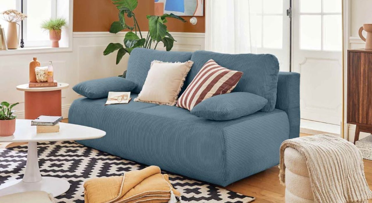 Quel style adopter dans mon salon avec un canapé bleu ?