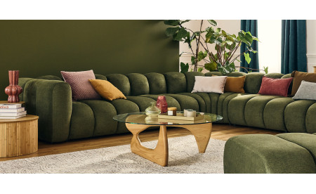                     Canapé vert pas cher | Best Mobilier
                 