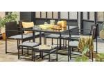 Ensemble table et chaises de jardin