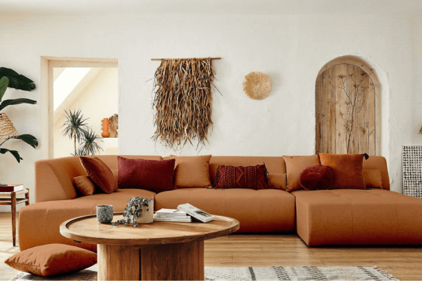 5 raisons de choisir un canapé terracotta pour votre salon