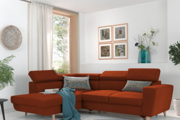 6 idées pour associer la décoration à votre canapé couleur rouille