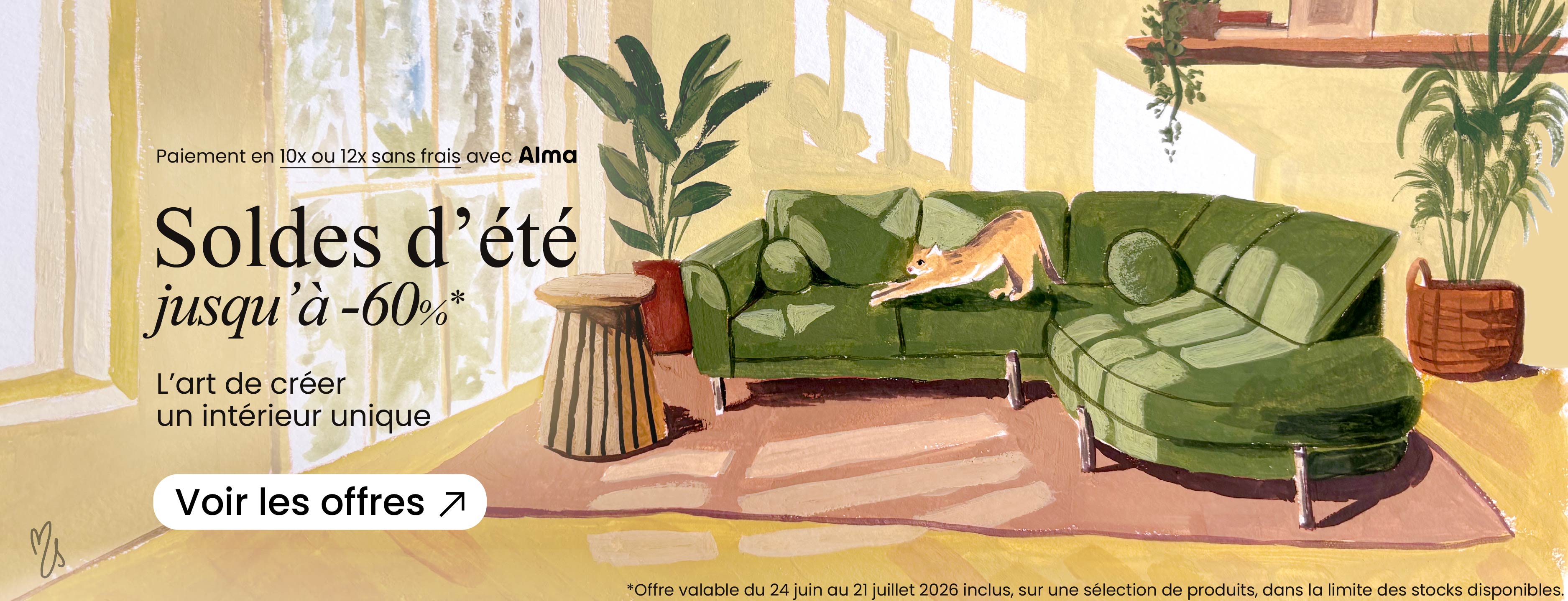 Soldes d'été Best Mobilier jusqu'à -60%