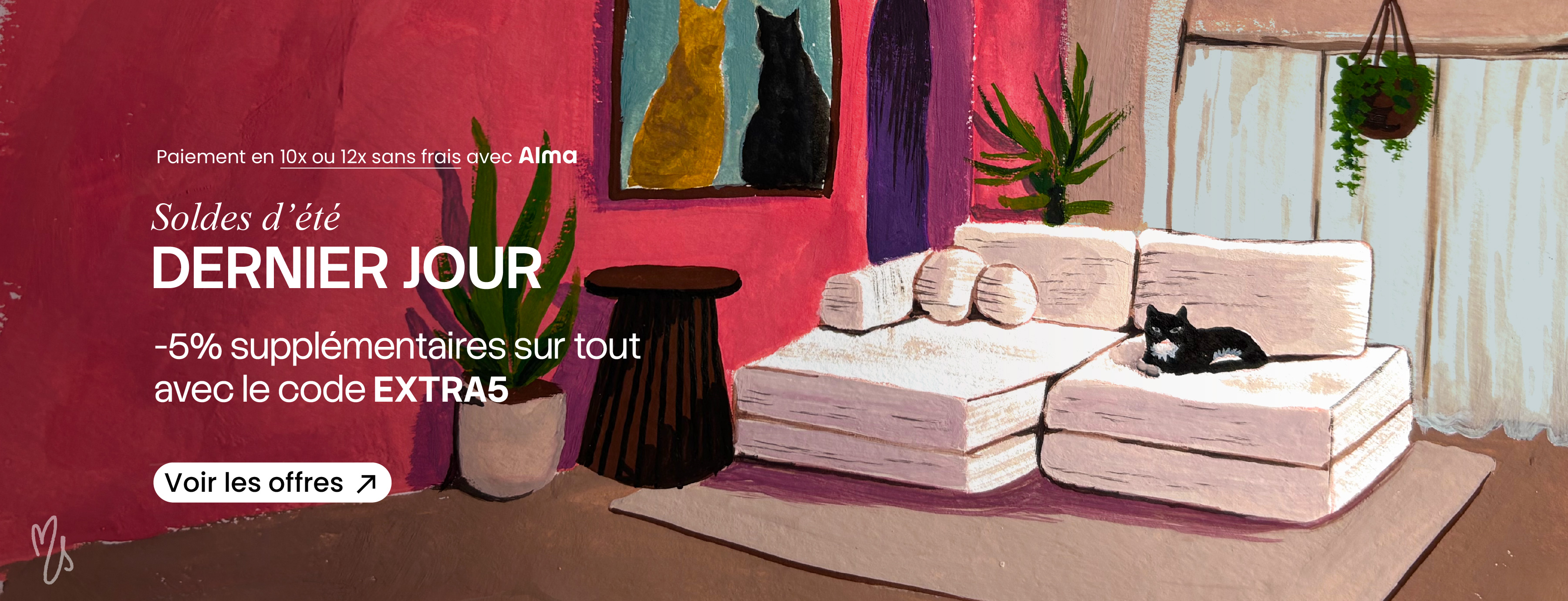 -5% avec le code EXTRA5